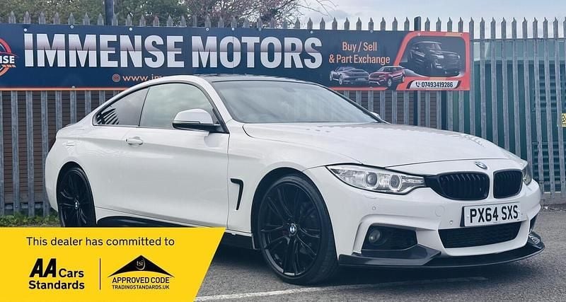 Used BMW 420 M Sport 2014 White Coupe