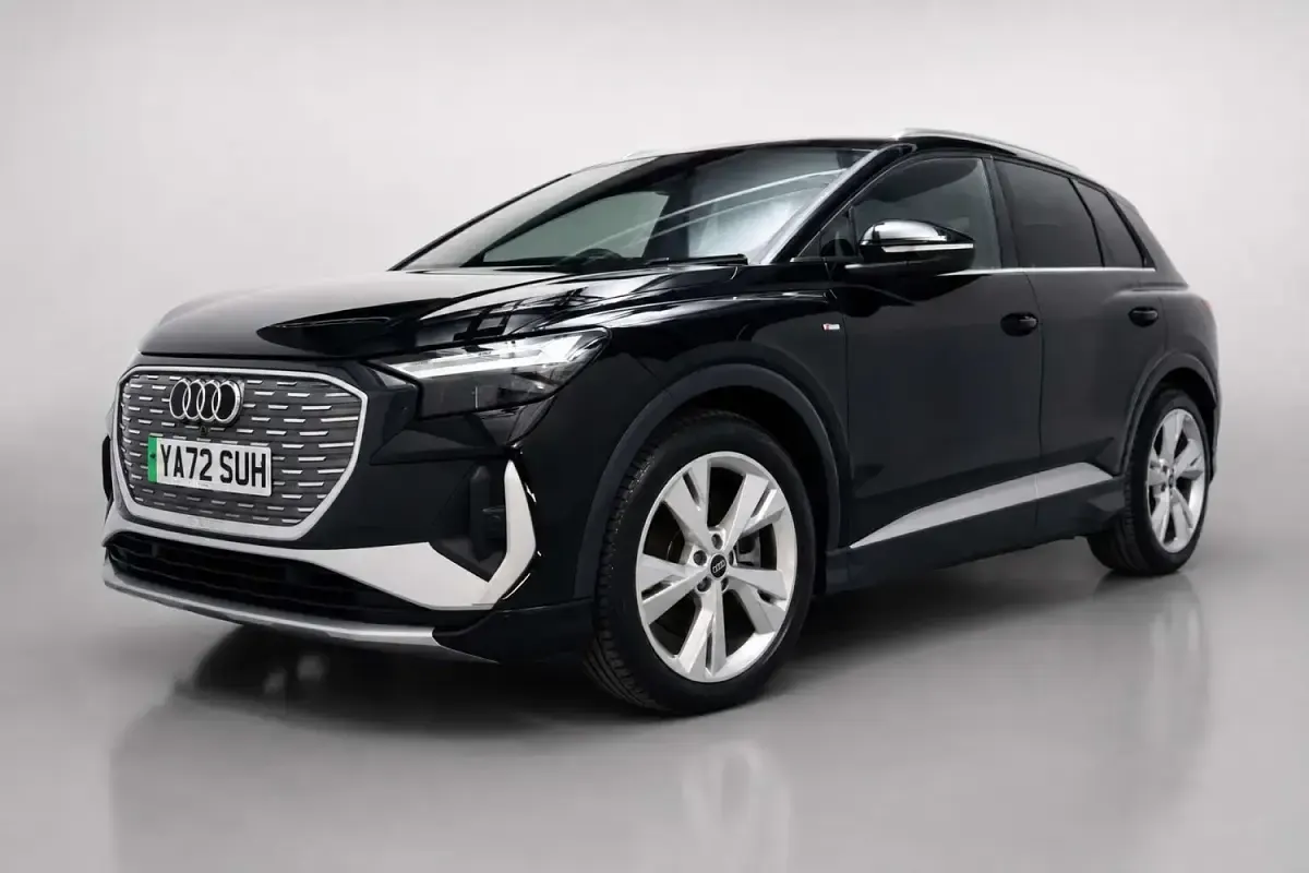 Used Audi Q4 e-tron S-Line 219 kW (299 HP) 2023 Black SUV