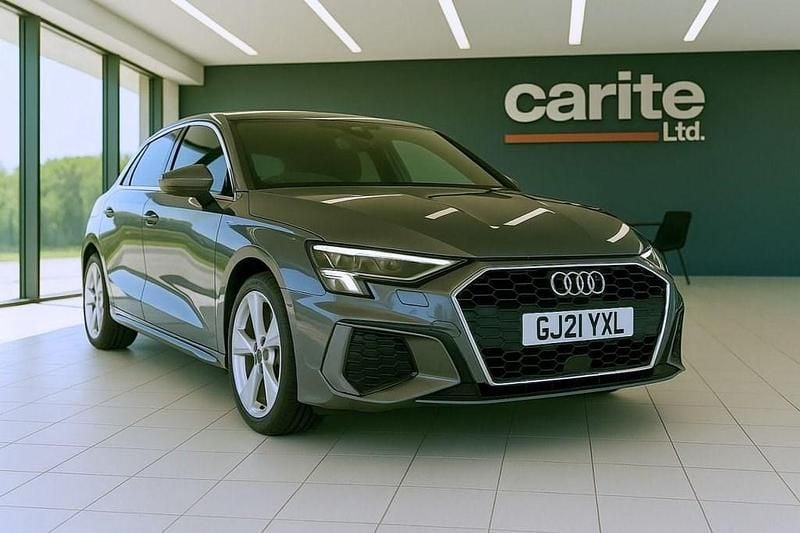 Used Audi A3 Sportback S-Line 150 HP (110 kW) 2021 Grey Hatchback