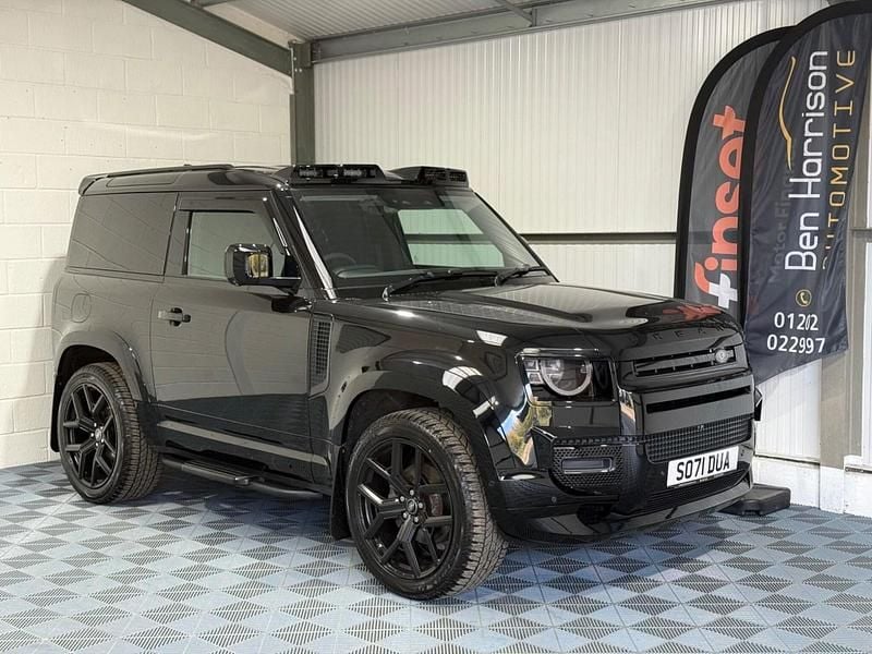 Black Used 2021 Land Rover Defender Hatchback | £40,995 (Good price) - Image 1/4