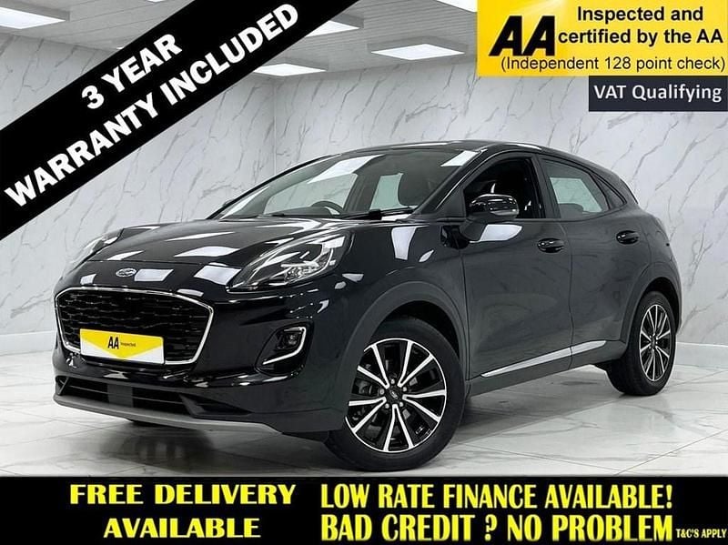 Black Used 2023 Ford Puma Titanium SUV | £14,295 (Good price) - Image 1/2