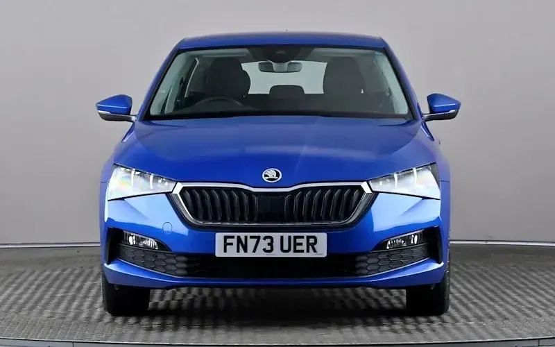 Used Skoda Scala SE 110 HP (80 kW) 2023 Blue Hatchback