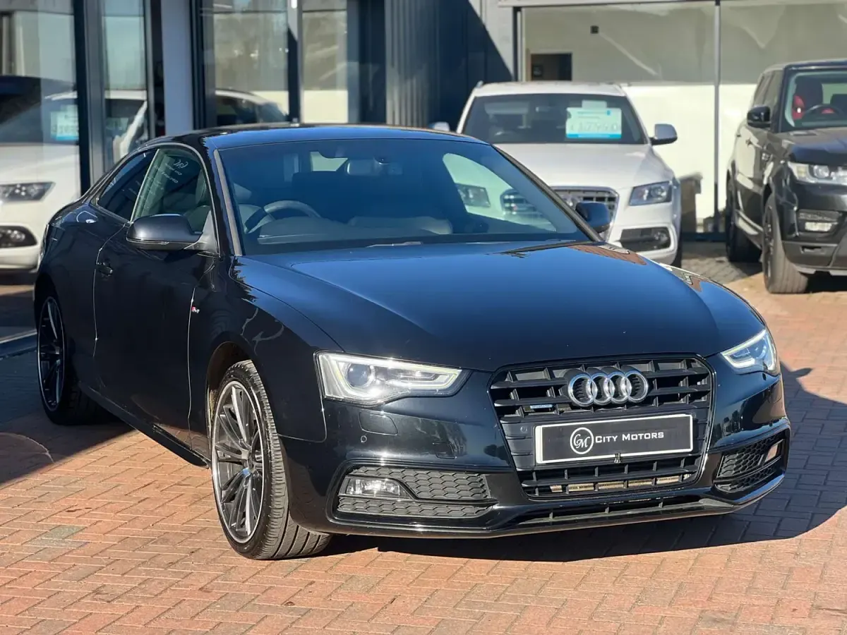 Used Audi A5 Black Edition 177 HP (130 kW) 2013 Black Coupe