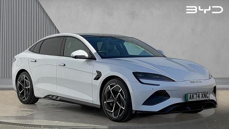 Metallic polar white Used 2024 BYD Seal Sedan | £35,858 (Super price) - Image 1/4