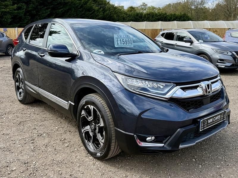 Used Honda CR-V SE 170 HP (125 kW) 2019 Blue SUV