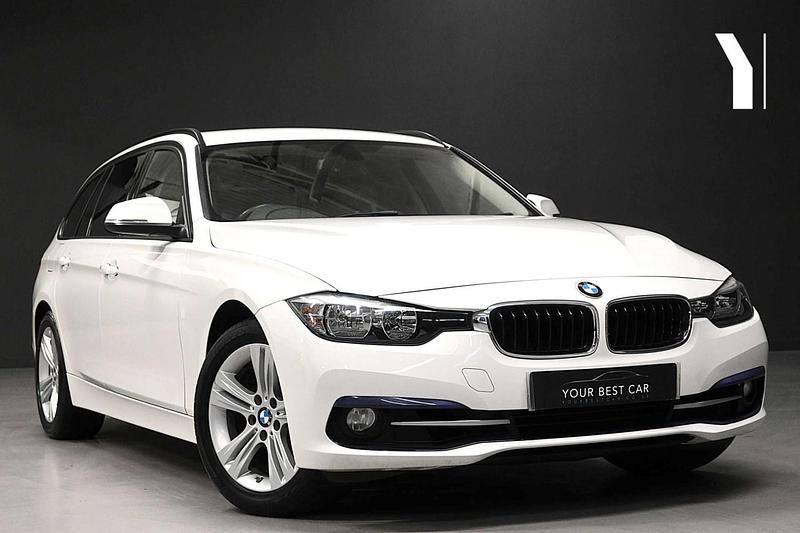 White Used 2017 BMW 320 Sport Line Estate | £14,680 (Super price) - Image 1/3