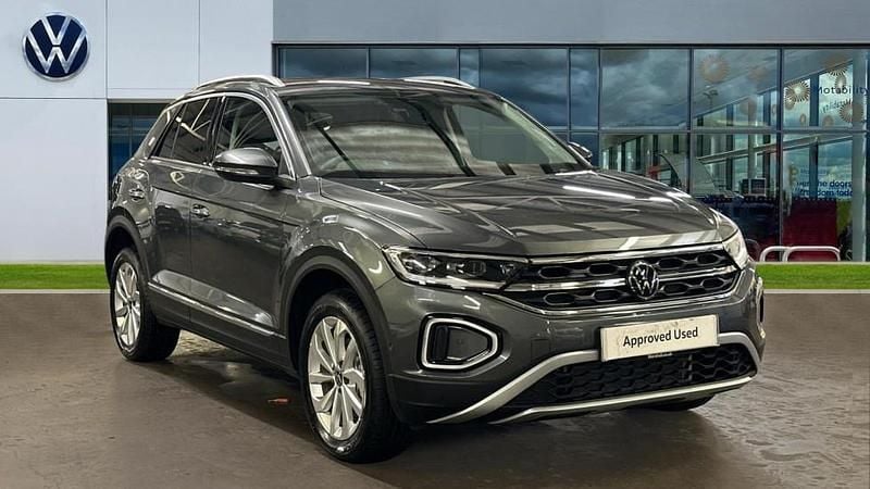 Indium grey metallic New 2025 VW T-Roc Style SUV | £25,499 (Super price) - Image 1/4