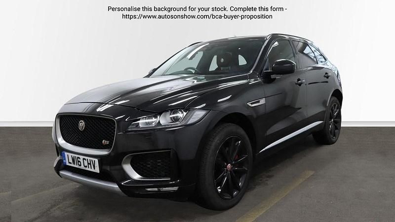 Used Jaguar F-Pace S 300 HP (220 kW) 2016 Black SUV