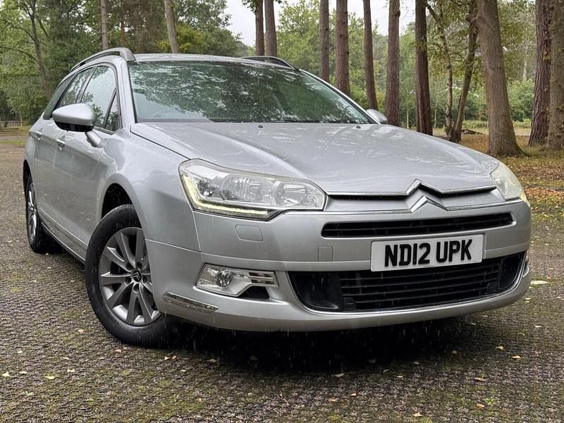 Silver Used 2012 Citroën C5 VTR Sport Estate | £4,290 (Good price) - Image 1/4