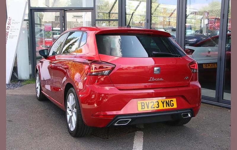 Used Seat Ibiza FR 108 HP (79 kW) 2023 Red Hatchback