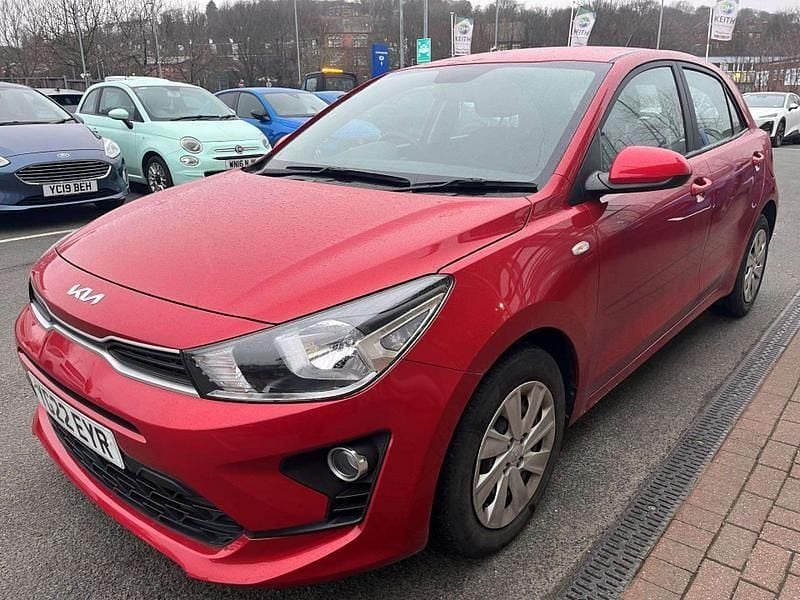 Used Kia Rio 2022 Red Hatchback