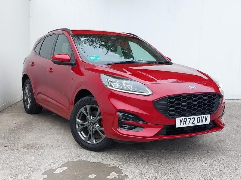 Red Used 2022 Ford Kuga ST-Line SUV | £19,298 (Fair price) - Image 1/4