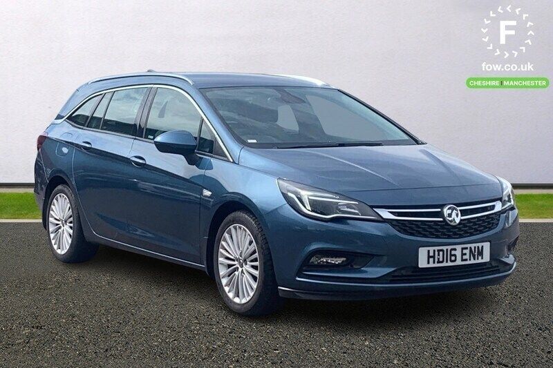 Blue Used 2016 Vauxhall Astra Elite Estate | £9,699 (Expensive) - Image 1/4