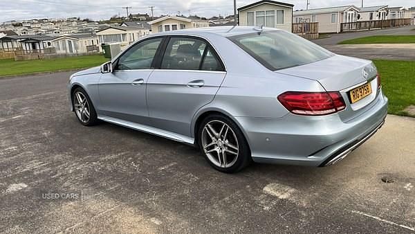 Used Mercedes E220 AMG 170 HP (125 kW) 2013 Silver Sedan