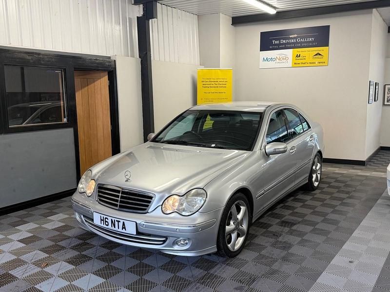 Silver Used 2004 Mercedes C200 Avantgarde Sedan | £1,995 (A bit pricey) - Image 1/4