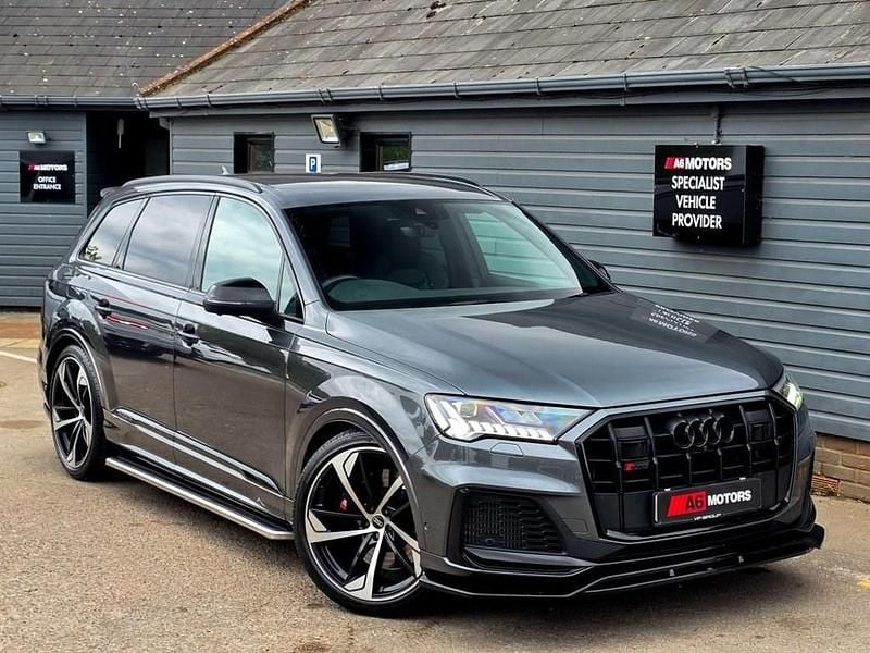 Grey Used 2022 Audi SQ7 Black Edition SUV | £51,989 (Good price) - Image 1/4