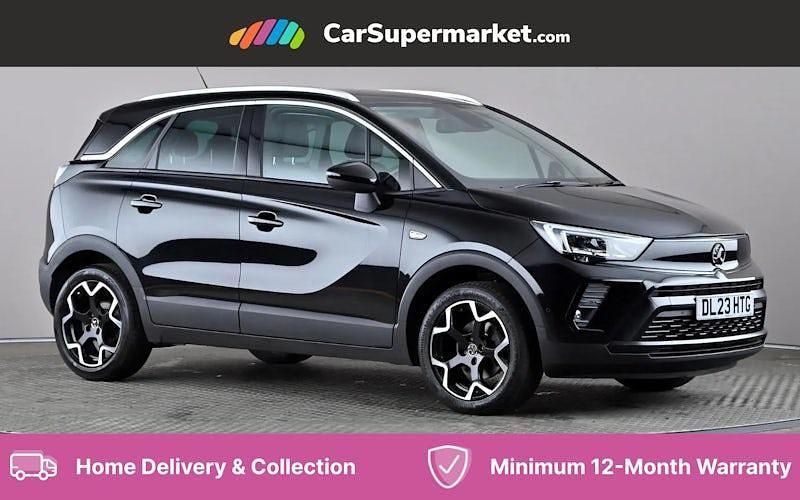 Black Used 2023 Vauxhall Crossland Ultimate SUV | £12,197 (Fair price) - Image 1/4