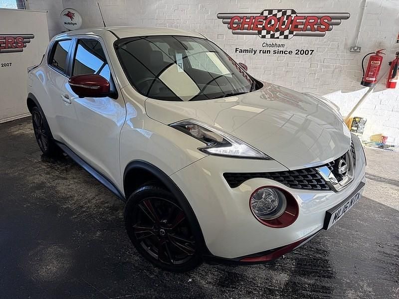 Used Nissan Juke Tekna 115 HP (84 kW) 2016 White SUV
