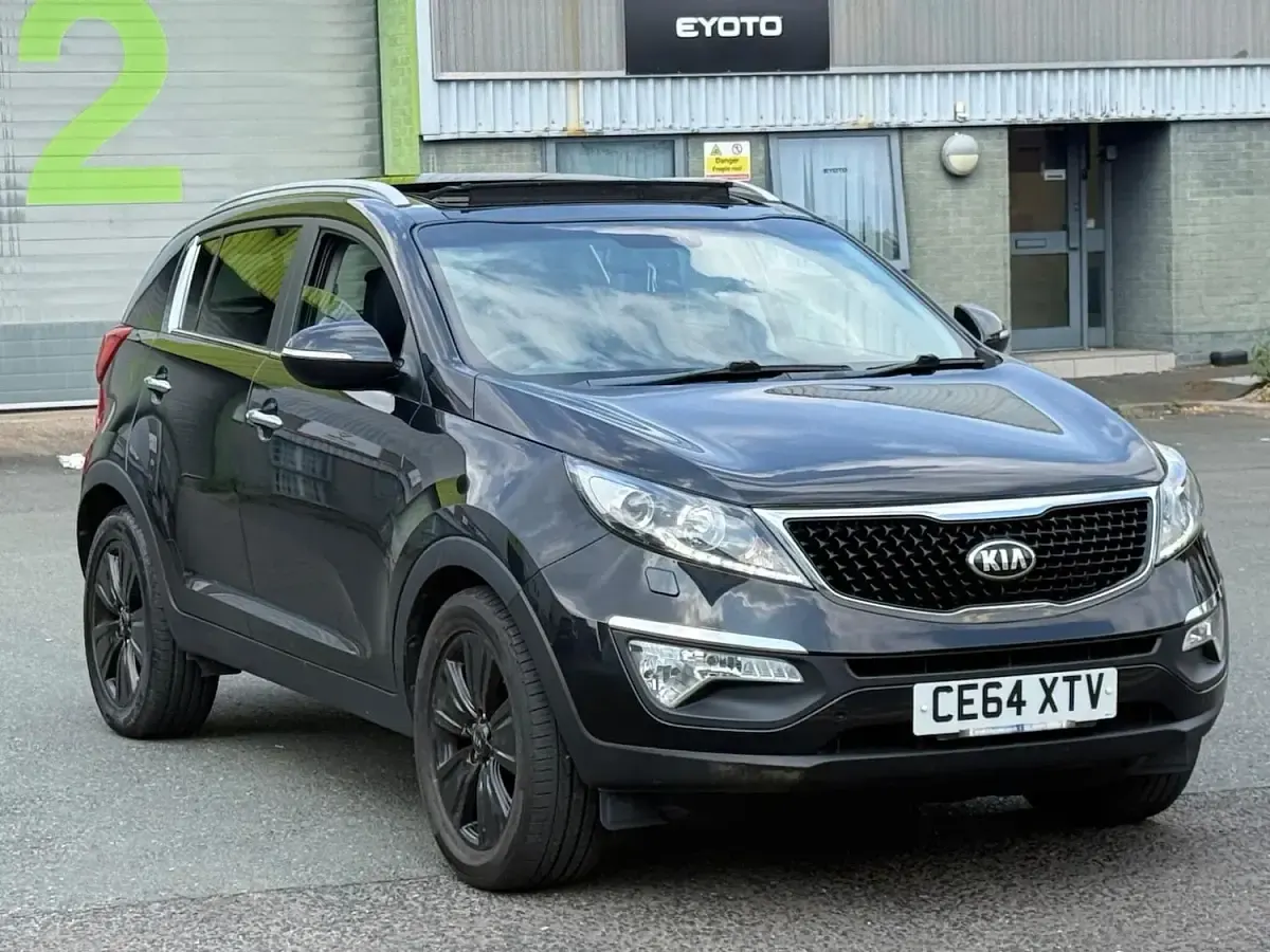 Used Kia Sportage 114 HP (83 kW) 2014 Black SUV