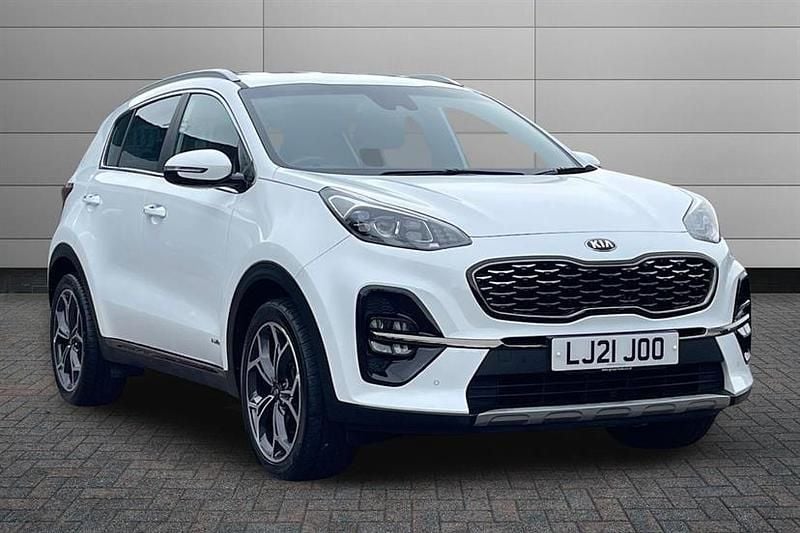 Used Kia Sportage GT-Line 174 HP (127 kW) 2021 White SUV