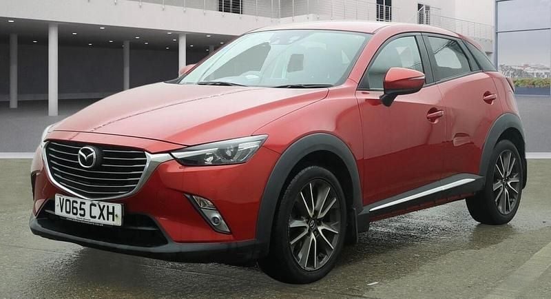Usado Mazda CX-3 Inclusive 105 HP (77 kW) 2015 Vermelho SUV