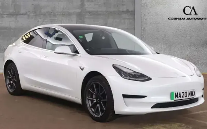Used Tesla Model 3 Standard Range Plus 180 kW (245 HP) 2020 Sedan
