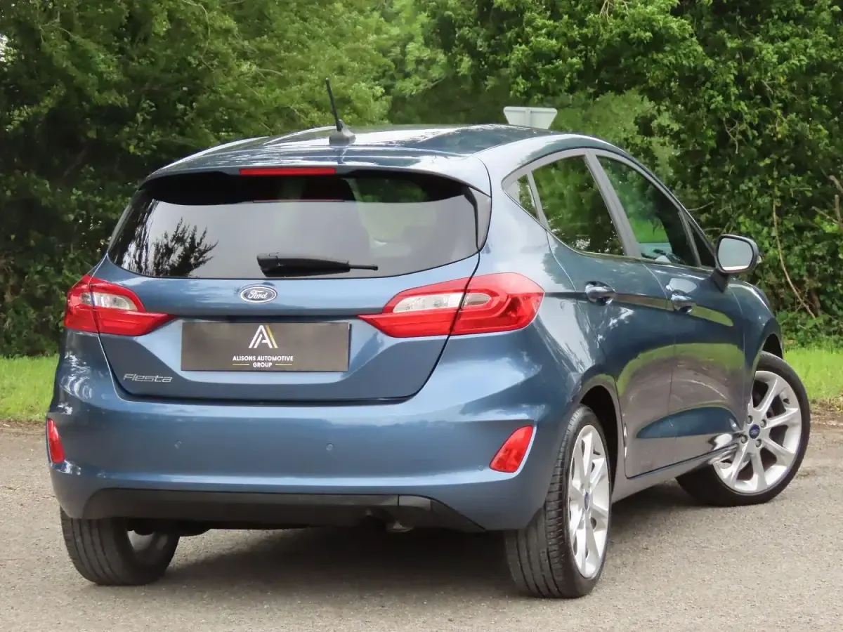 Used Ford Fiesta Titanium X 95 HP (69 kW) 2020 Blue Hatchback