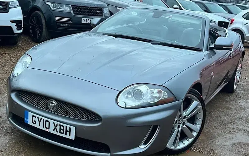 Used Jaguar XK 385 HP (283 kW) 2010 Grey Cabriolet