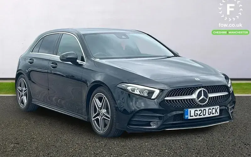 Begagnad Mercedes A200 AMG line 163 HK (119 kW) 2020 Halvkombi