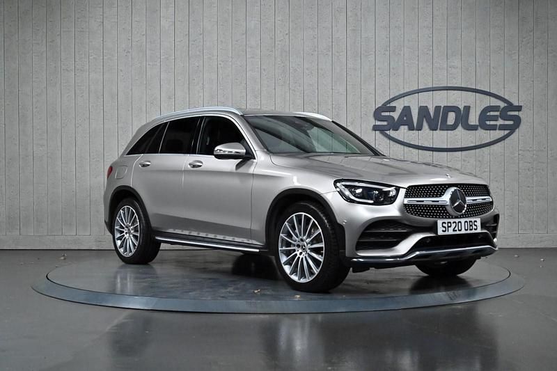 Used Mercedes GLC300 AMG Line Premium 2020 Silver Estate