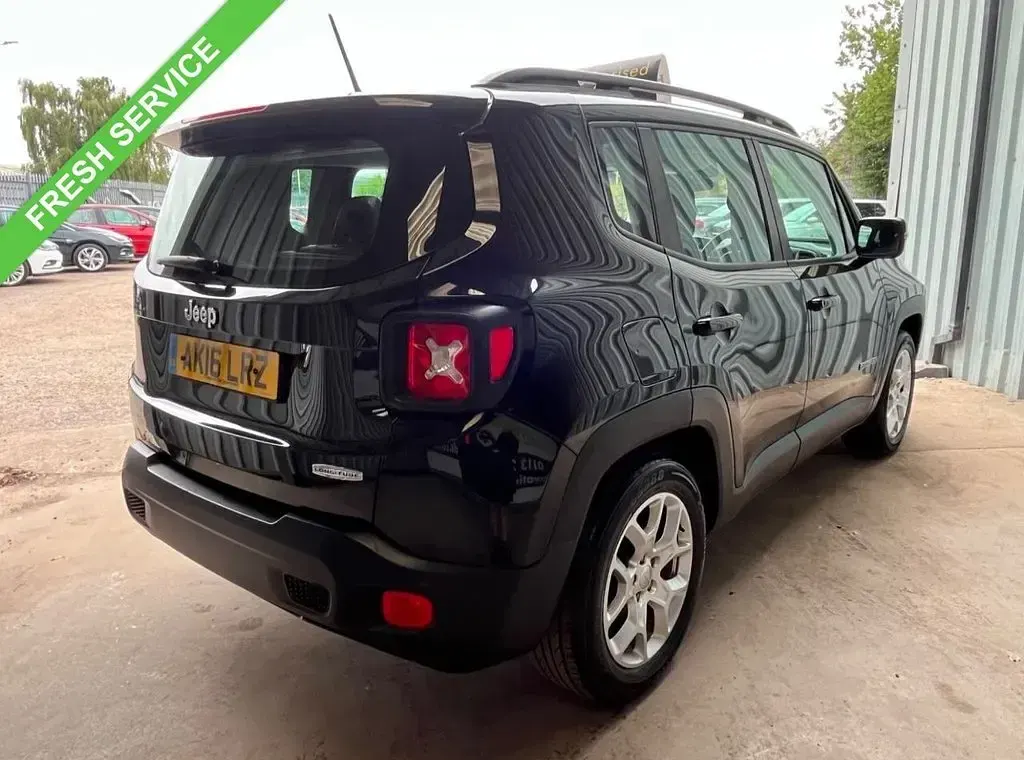 Used Jeep Renegade Longitude 120 HP (88 kW) 2016 Black SUV