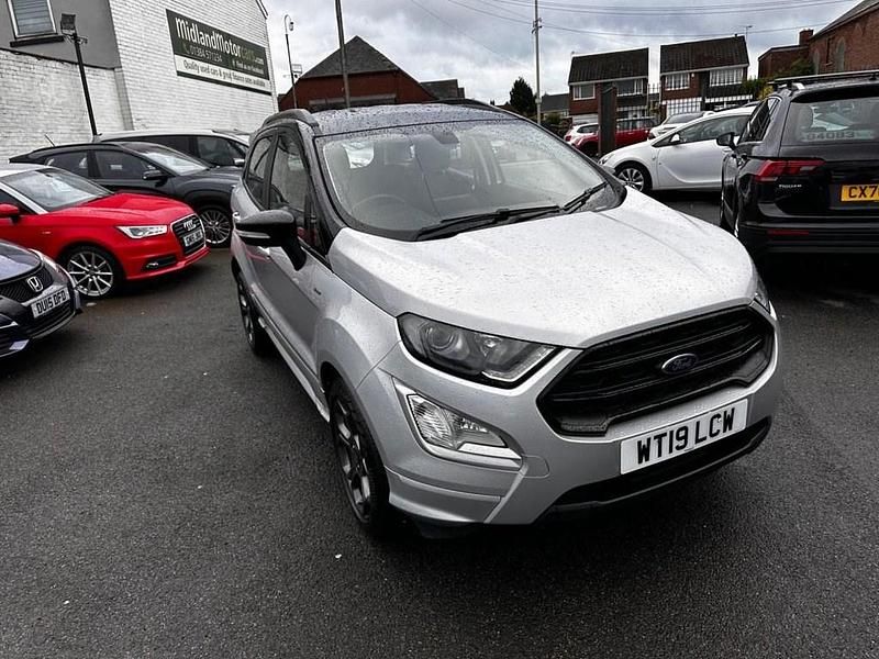 Used Ford Ecosport ST-Line 125 HP (91 kW) 2019 Silver SUV