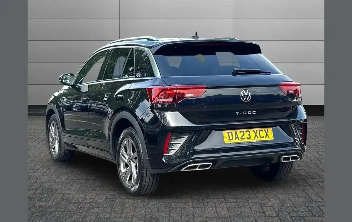 Used VW T-Roc R-line 150 HP (110 kW) 2023 Black SUV