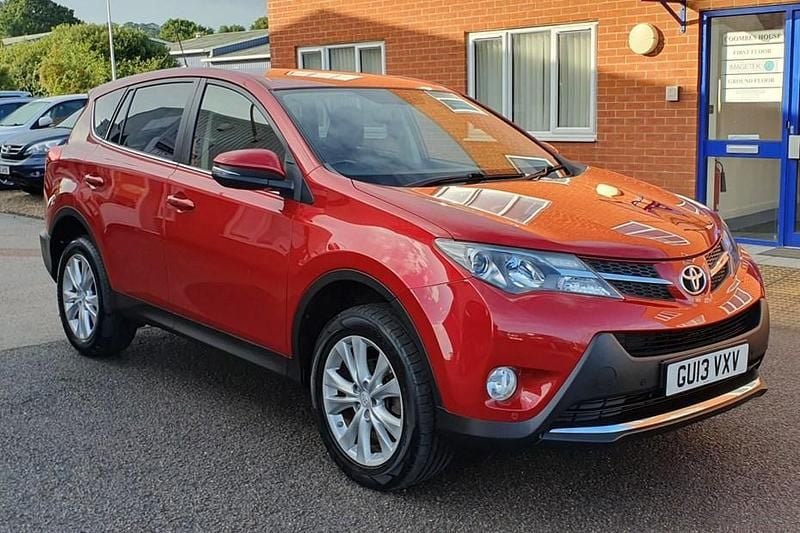 Red Used 2013 Toyota RAV4 SUV | £8,995 (Fair price) - Image 1/1
