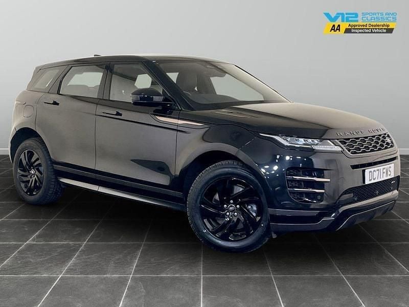 Black Used 2022 Land Rover Range Rover evoque R-Dynamic Estate | £23,695 (Good price) - Image 1/2