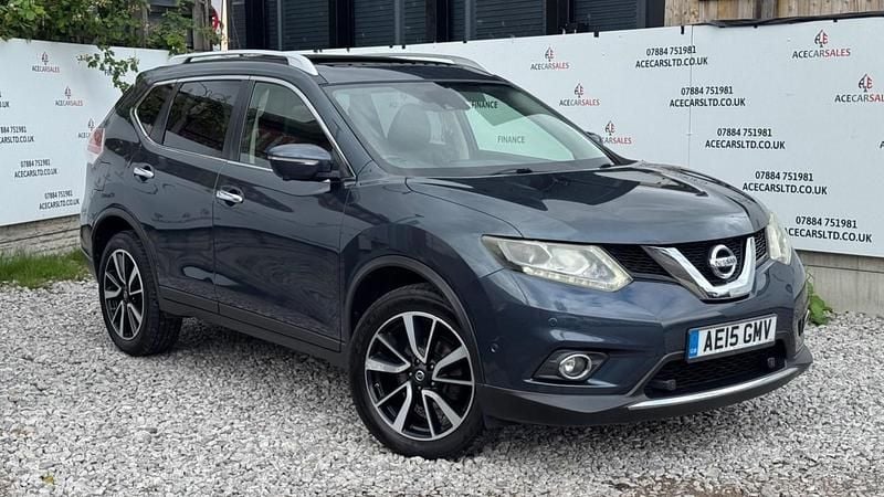 Blue Used 2017 Nissan X-Trail S SUV | £7,495 (Good price) - Image 1/4