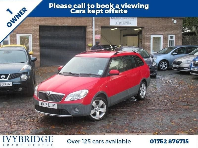 Red Used 2013 Skoda Fabia Hatchback | £4,495 (Fair price) - Image 1/2