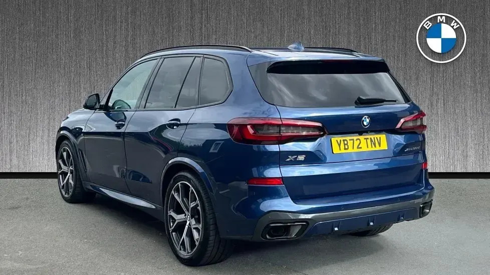 Used BMW X5 M Sport 282 HP (207 kW) 2022 Blue SUV