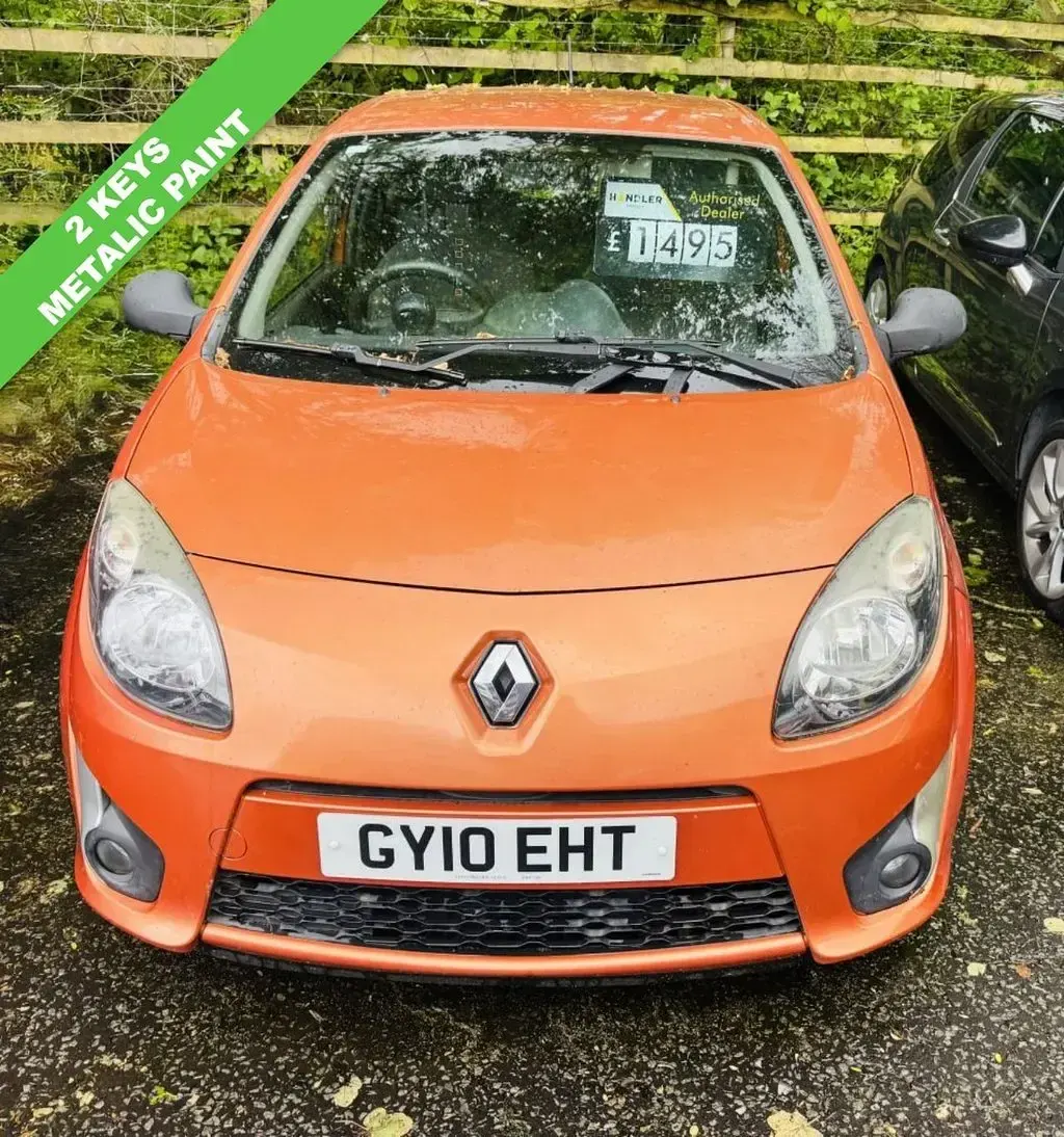 Used Renault Twingo Extreme 2010 Orange Hatchback