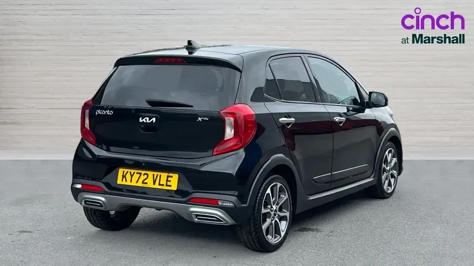 Used Kia Picanto X-Line 67 HP (49 kW) 2022 Black Hatchback