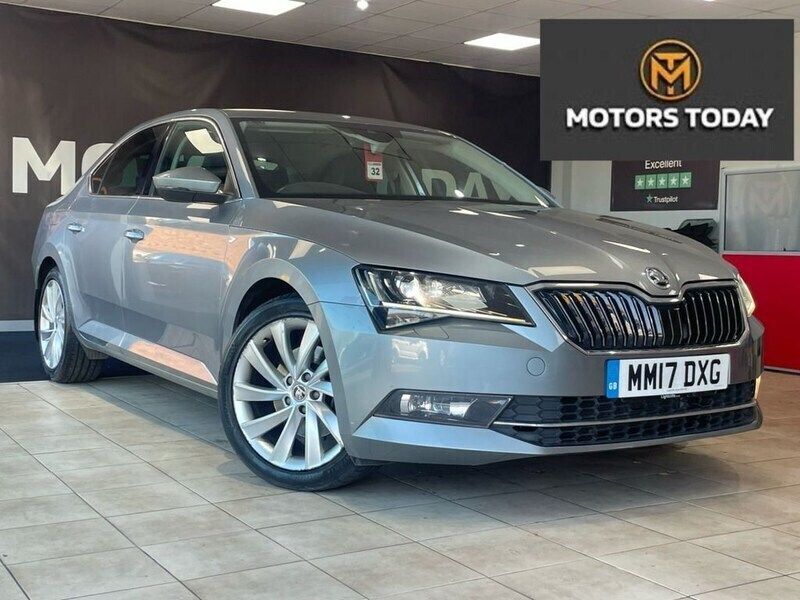 Grey Used 2017 Skoda Superb SE L Executive Hatchback | £12,490 (Good price) - Image 1/4