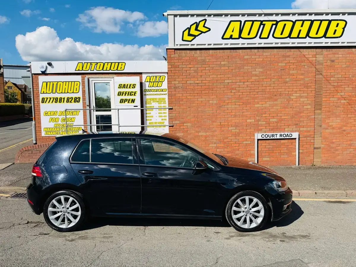Used VW Golf VII GT 2017 Black Hatchback