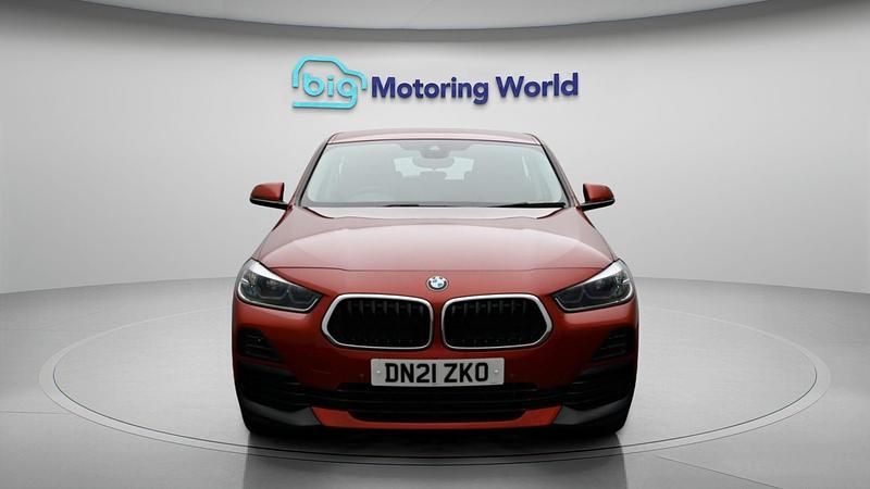 Used BMW X2 Sport Line 221 HP (162 kW) 2021 Orange SUV