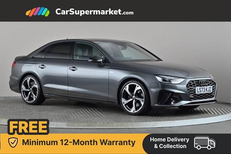 Grey Used 2023 Audi A4 Black Edition Sedan | £26,397 (A bit pricey) - Image 1/4