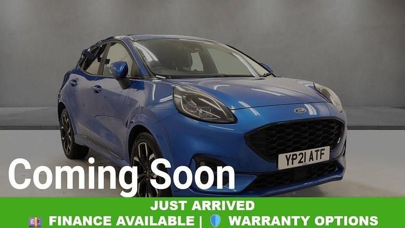 Used Ford Puma ST-Line X 125 HP (91 kW) 2021 Blue SUV