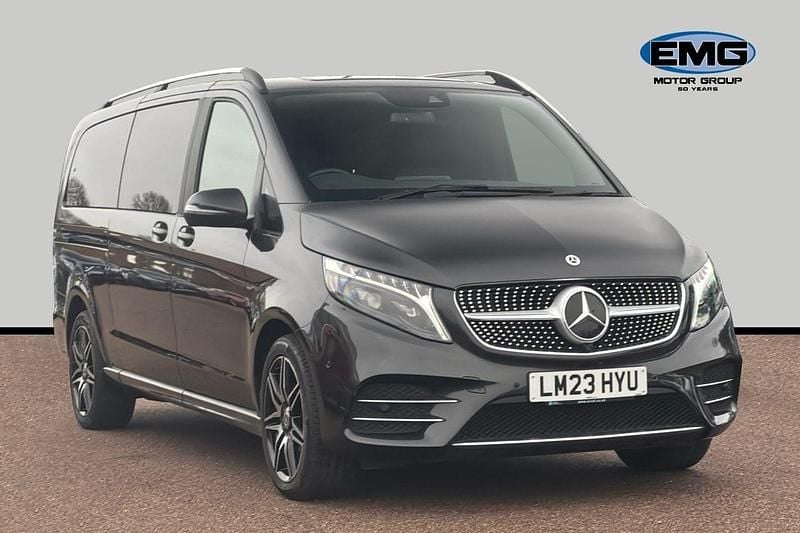 Grey Used 2023 Mercedes V300 AMG line MPV | £51,195 (Super price) - Image 1/3