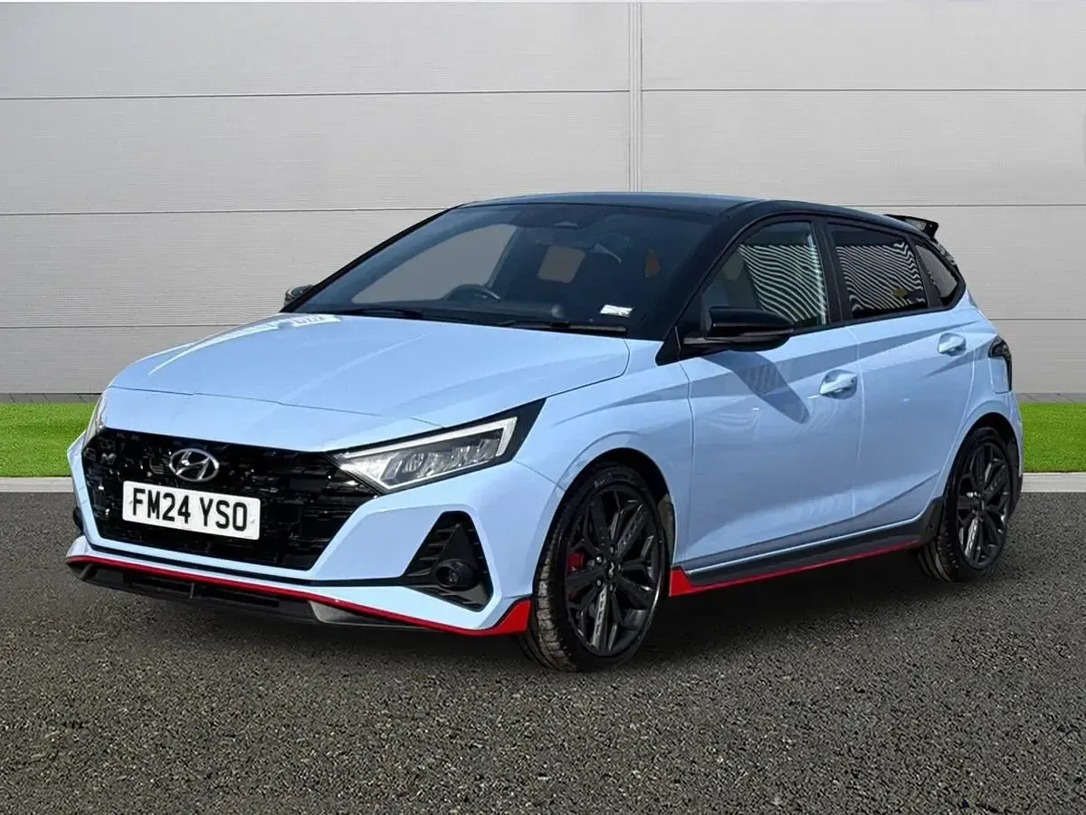 Usado Hyundai i20 204 HP (150 kW) 2024 Azul Citadino