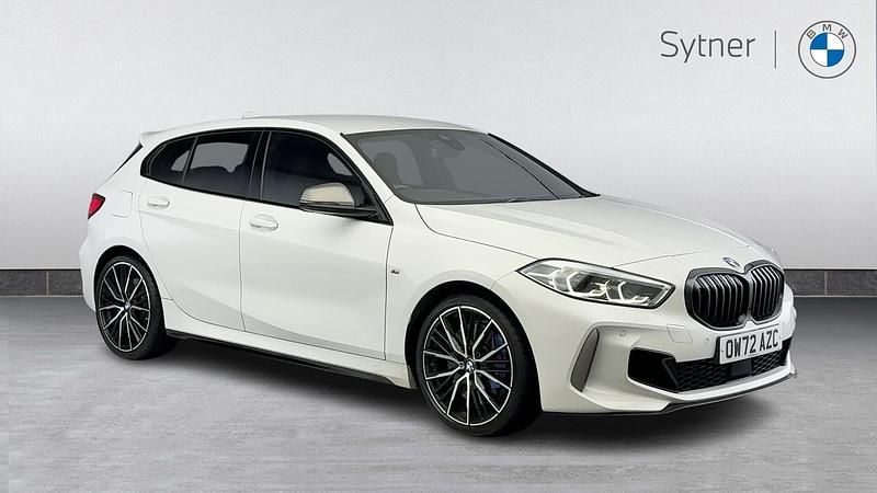 Used BMW M135 Comfort Edition 302 HP (222 kW) 2022 White Hatchback