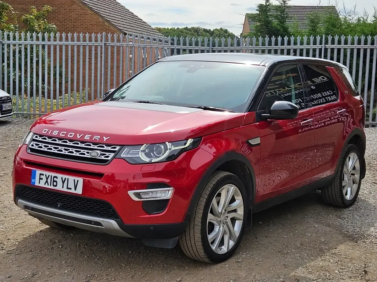 Used Land Rover Discovery Sport HSE Luxury 2016 Red SUV