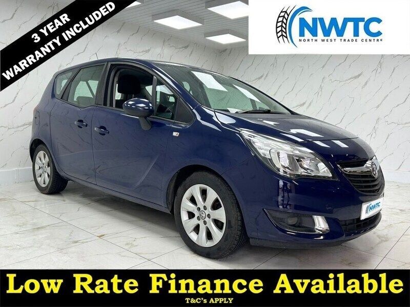 Blue Used 2017 Vauxhall Meriva MPV | £3,795 (Fair price) - Image 1/4